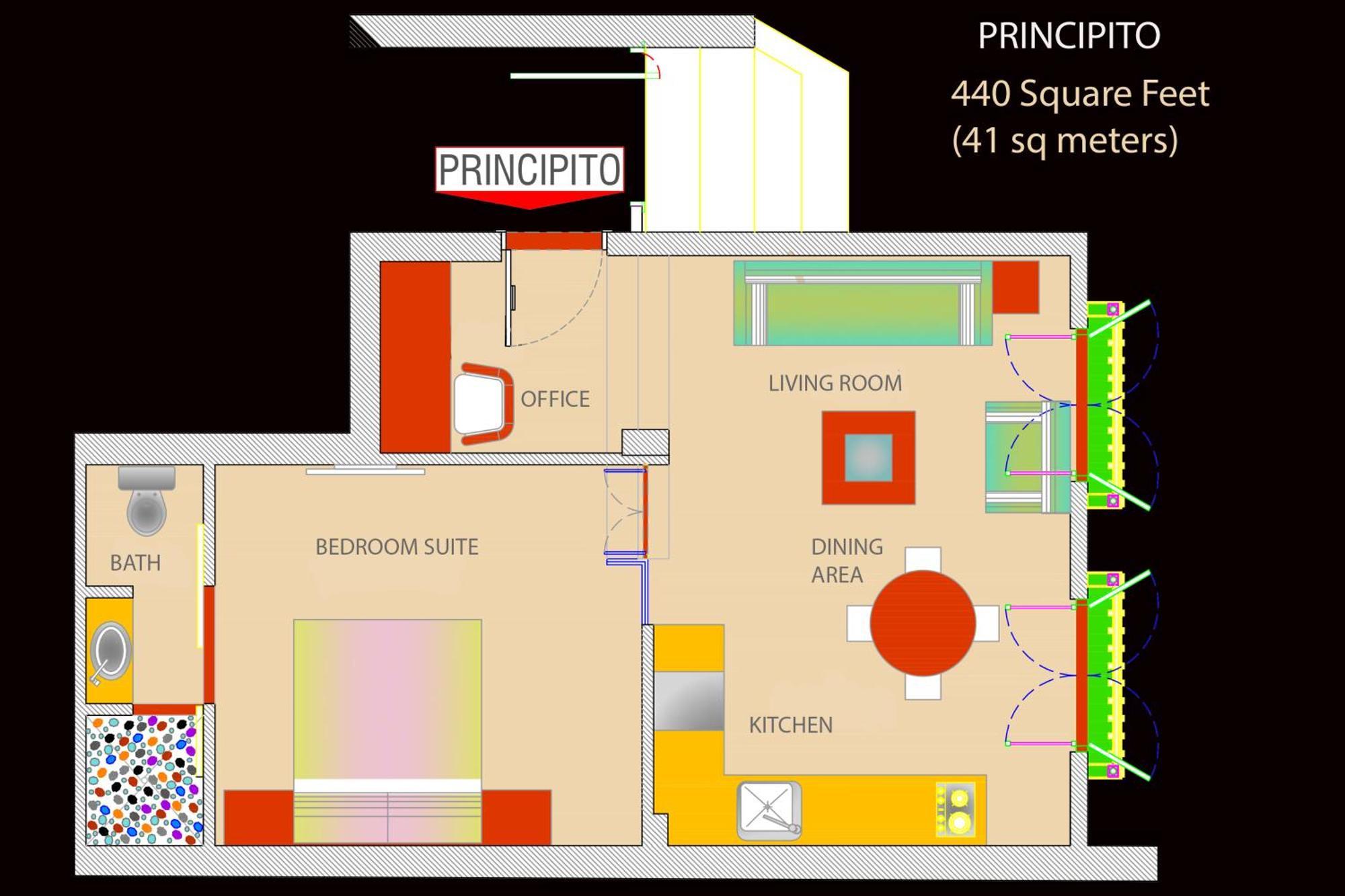 Casa Del Reloj Aparthotel Medellin Ruang foto